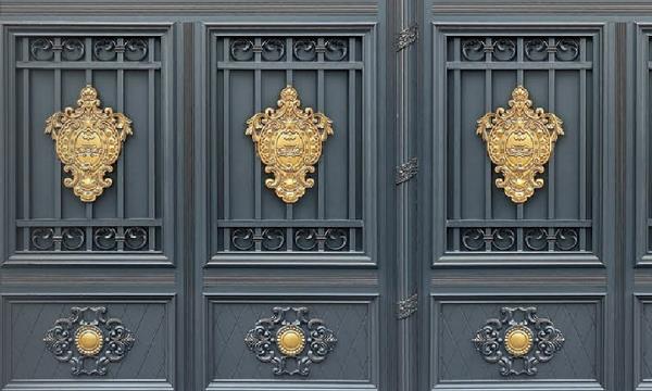 铝艺别墅院大门